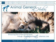 Tablet Screenshot of animal-general.com